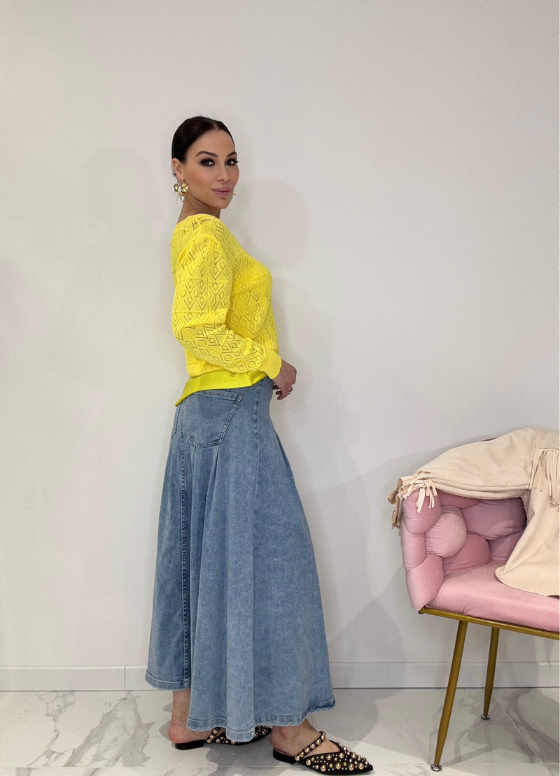 Gonna in denim FEDERICA BI