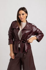 Giacca bordeaux FEDERICA BI