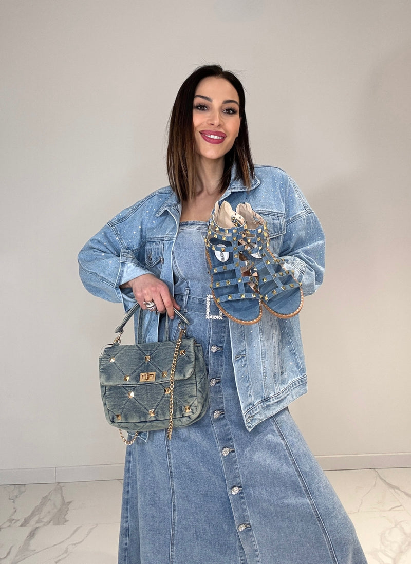 Abito in denim FEDERICA BI