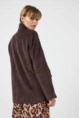 Blazer in velluto moro FEDERICA BI