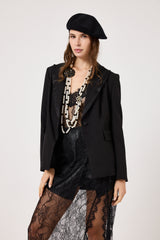 Abito nero in pizzo FEDERICA BI