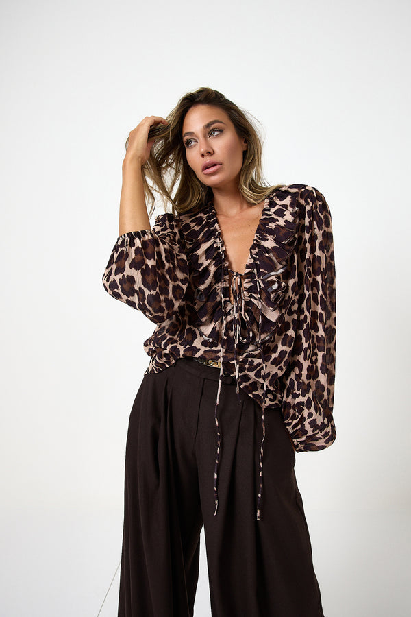 Camicia in chiffon FEDERICA BI