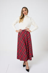 Gonna lunga tartan FEDERICA BI