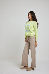 Maglioncino in cotone FEDERICA BI ( vari colori )