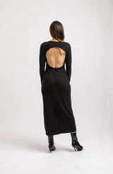 Abito nero cut out FEDERICA BI