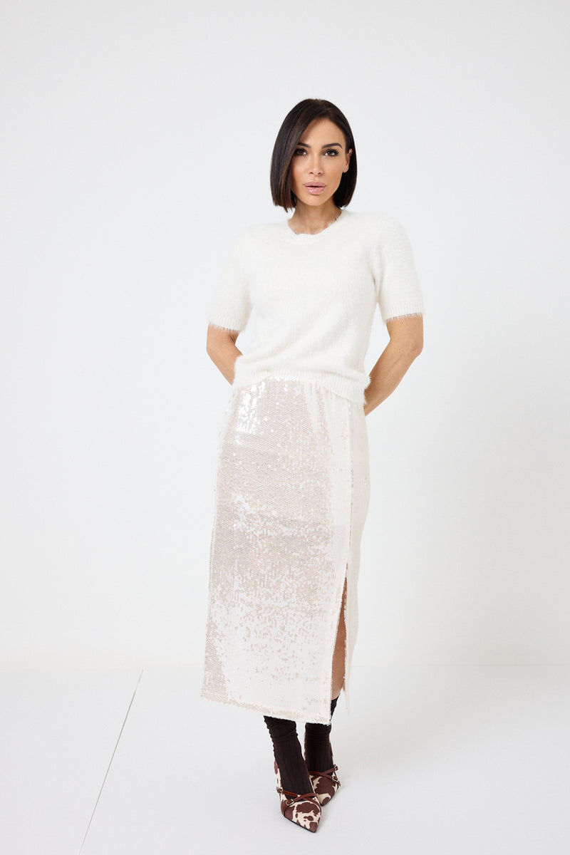 Maglioncino in ciniglia FEDERICA BI ( più colori )