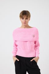 Maglia collo ampio FEDERICA BI