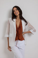 Camicia volant FEDERICA BI
