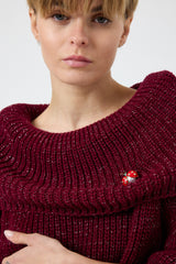 Maglia collo ampio FEDERICA BI