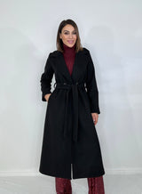 Cappotto nero FEDERICA BI