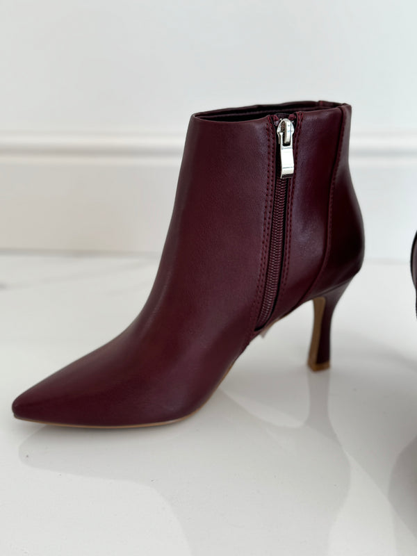 Stivaletto bordeaux FEDERICA BI