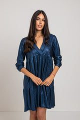 Abito LAVINIA blu BY FEDERICA BI