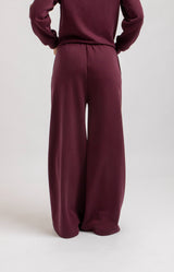Completo in felpa bordeaux FEDERICA BI