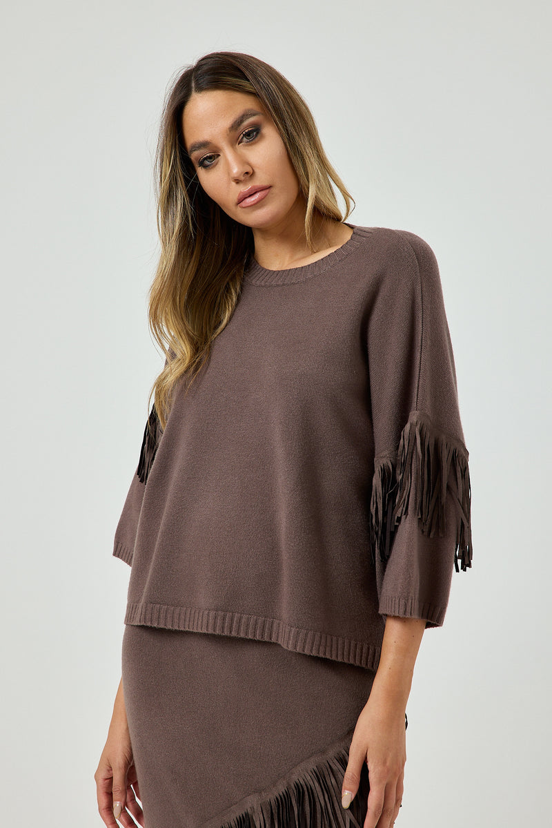 Completo maglia e gonna FEDERICA BI ( vari colori )