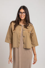 Giacca in denim leggero (piu’ colori)