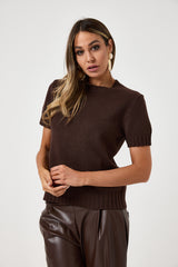 Maglia marrone FEDERICA BI