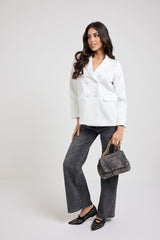 Blazer bianco FEDERICA BI