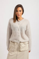 Cardigan in mohair FEDERICA BI