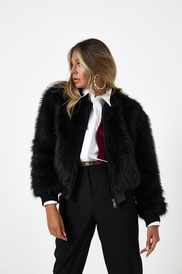 Giacca ECO nera FEDERICA BI