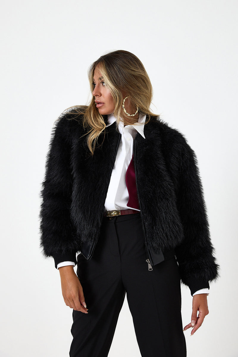 Giacca ECO nera FEDERICA BI
