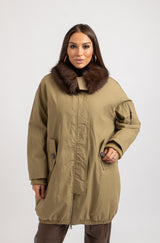 Parka FEDERICA BI interno ecofur
