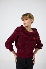 Maglia collo ampio FEDERICA BI