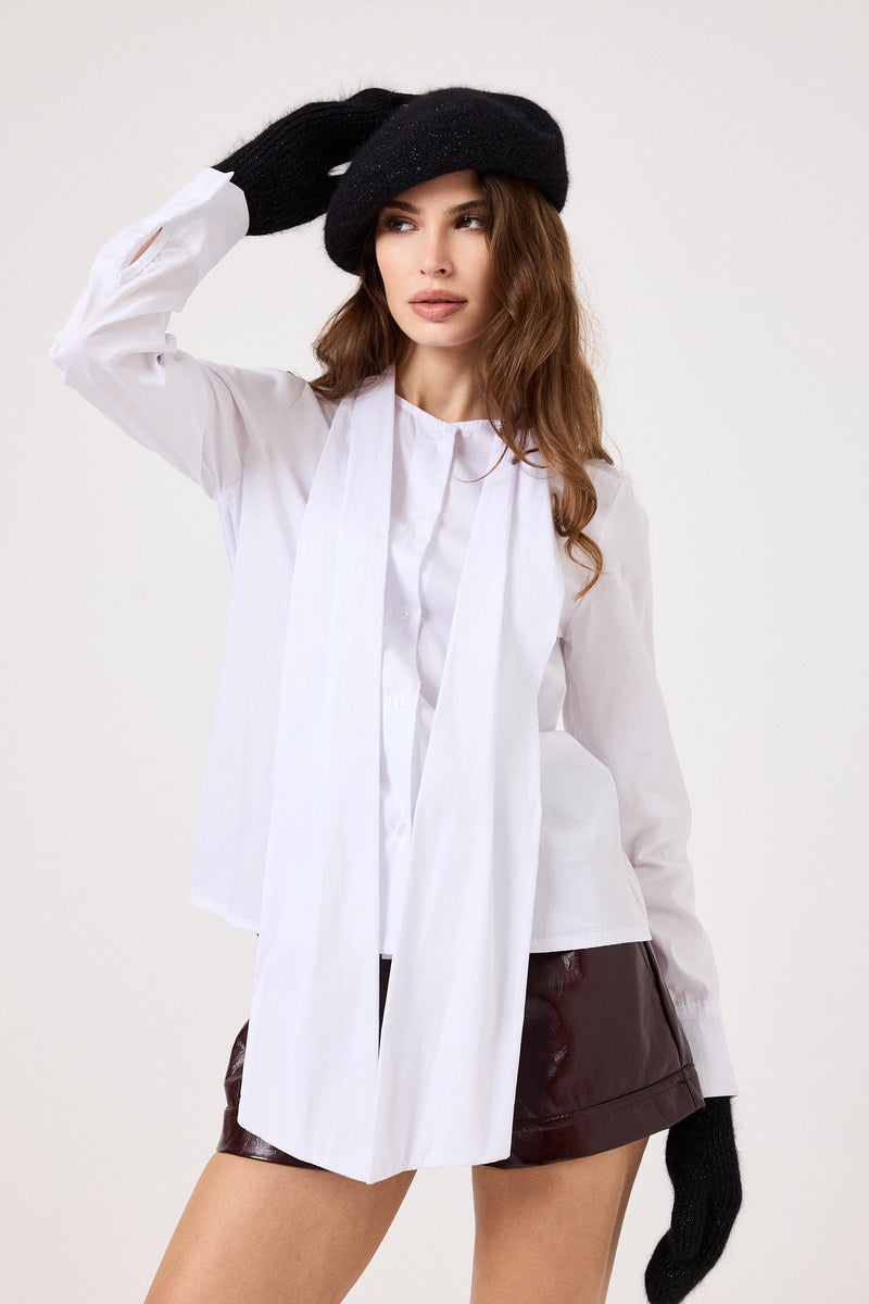 Camicia bianca in cotone FEDERICA BI
