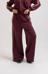 Completo in felpa bordeaux FEDERICA BI
