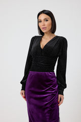 Body in velluto FEDERICA BI