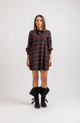 Abito tartan FEDERICA BI