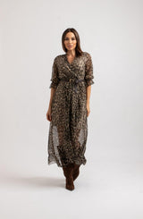 Abito in chiffon FEDERICA BI