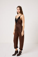 Top inserto in pizzo FEDERICA BI