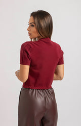 Maglia treccia gioiello FEDERICA BI