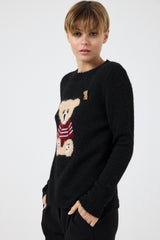 Maglione TEDDY e spilla FEDERICA BI