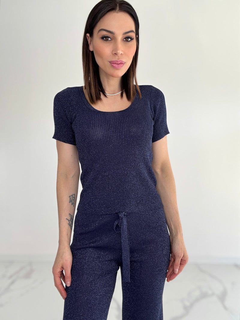 Pantalone lurex vari colori FEDERICA BI