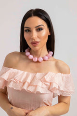 Collana rosa FEDERICA BI