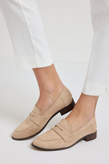 Mocassino beige FEDERICA BI