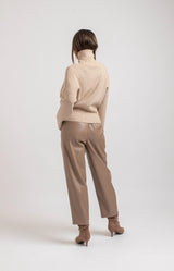 Maglia beige AURORA BY FEDERICA BI
