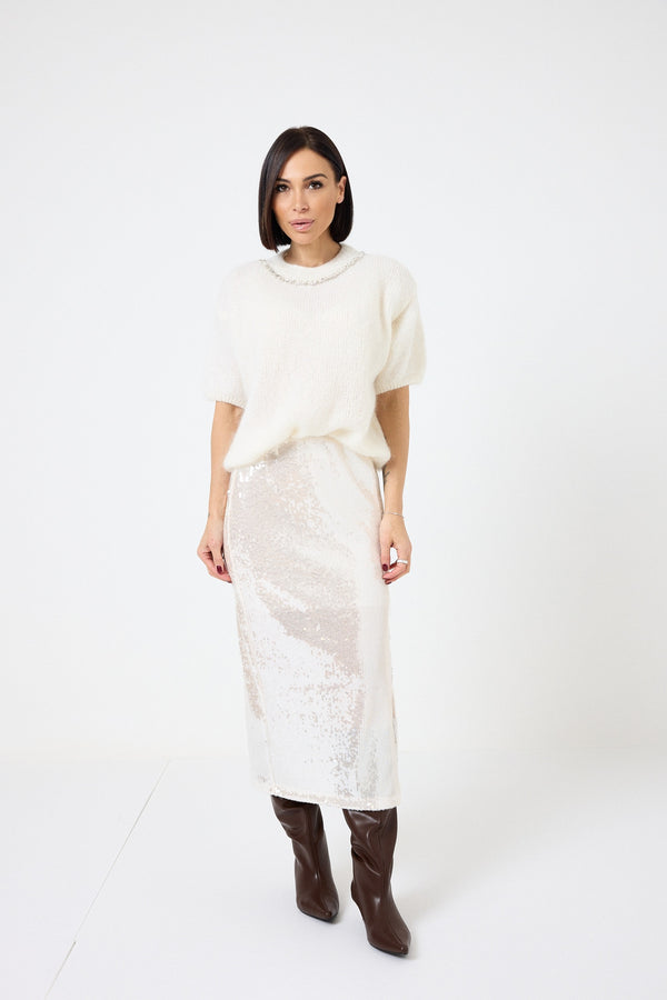 Gonna in paillettes FEDERICA BI ( più colori )