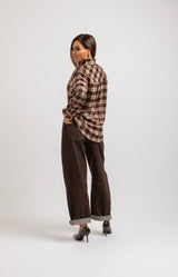 Camicia tartan gioiello FEDERICA BI
