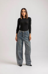Denim cristalli FEDERICA BI