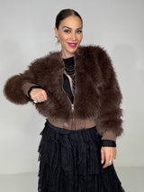 Giacca ECO marrone FEDERICA BI