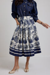 Gonna in cotone ELLA BY FEDERICA BI