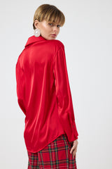 Camicia in raso FEDERICA BI ( più colori )