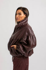 Giacca bordeaux FEDERICA BI
