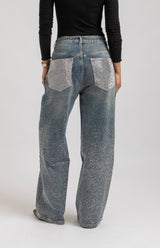 Denim cristalli FEDERICA BI