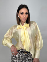 Camicia DALIA giallo pastello FEDERICA BI