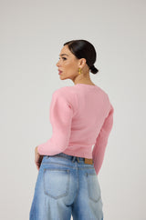 Maglia manica a sbuffo FEDERICA BI