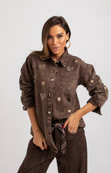 Camicia in jeans CUORE FEDERICA BI
