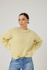 Maglia cristalli manica lunga FEDERICA BI